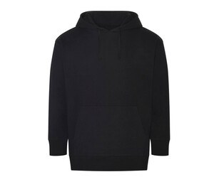 ECOLOGIE EA042 - Kapuzen-Sweatshirt aus recycelter Baumwolle und Polyester Black