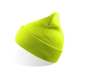 ATLANTIS HEADWEAR AT235 - Mütze aus recyceltem Polyester Fluo Yellow