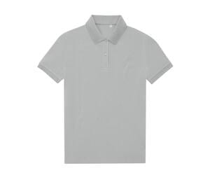 B&C BCW465 - Poloshirt für Frauen 65/35 aus recyceltem Polyester Pacific Grey