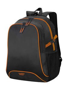 Shugon SH7677 - Osaka Basic Backpack Black/Orange