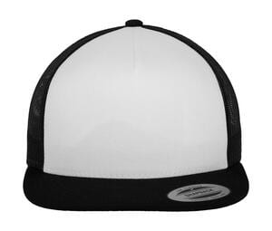 Classics 6006W - Classic Trucker Cap Black/White/Black