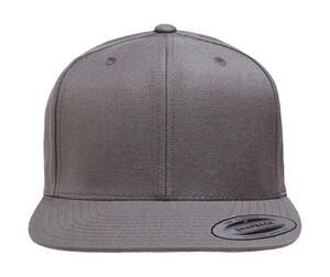 Classics 6089M - Classic Snapback Cap Dark Grey / Dark Grey