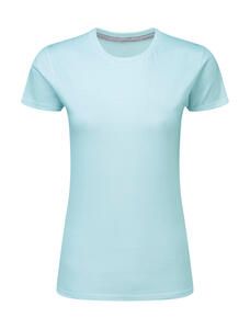 SG Signature SGTee F - Signature Tagless Tee Women ANGEL BLUE