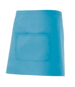 VELILLA 404201 - Kurze Schürze Light Turquoise