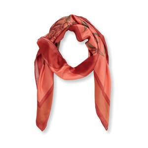GiftRetail MO2074 - VICTORIA Schal Satin-Polyester Rot