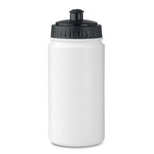 GiftRetail MO8819 - SPOT FIVE Trinkflasche PE 500ml Weiß