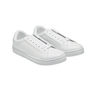 GiftRetail MO2246 - BLANCOS Sneakers aus PU 46 Weiß