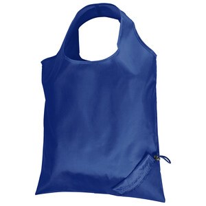 EgotierPro 38041 - 210D Polyester Tasche mit integrierten Griffen FRAISE Marineblau