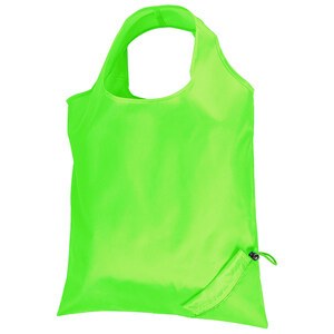 EgotierPro 38041 - 210D Polyester Tasche mit integrierten Griffen FRAISE Green