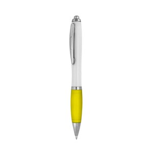 EgotierPro 38076 - Klassischer Kunststoff-Stift in modernen Farben BREXT Gelb