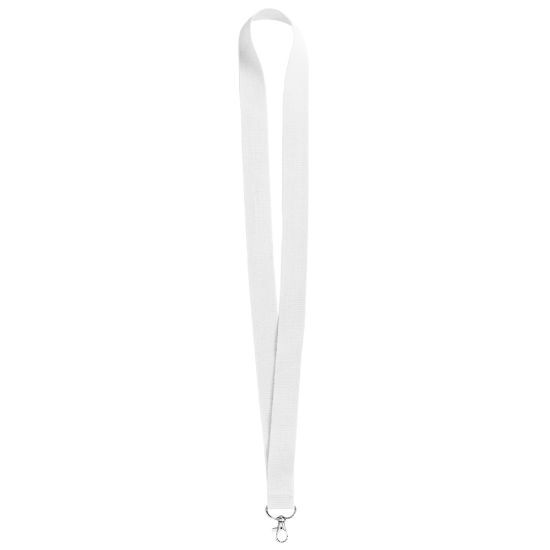 EgotierPro 390962CARAS - Polyester Lanyard für Sublimation, Mindestmenge 100 LANYARD