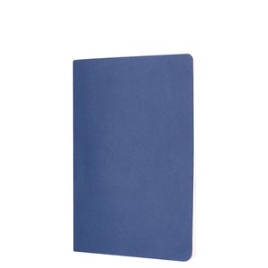 EgotierPro 39509 - Notizbuch aus Papier und Karton, 30 cremefarbene Streifenseiten PARTNER Blue