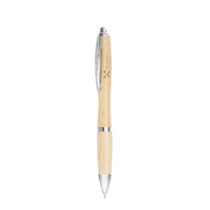 EgotierPro 39516 - Bambusstift mit Aluminiumclip DESERT