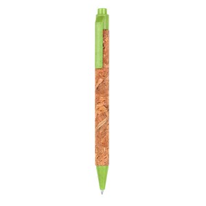 EgotierPro 50039 - Kork-Körper Stift mit PP und Weizenfaser ODEN