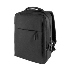 EgotierPro 52528 - RPET Polyester Rucksack mit Laptopfach & USB