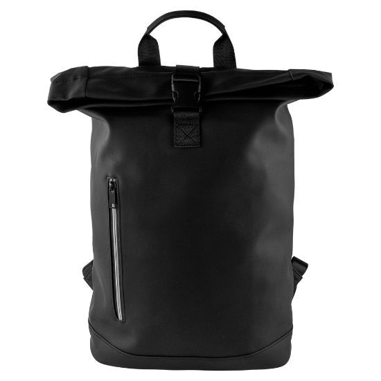 EgotierPro 53553 - Roll-Top Rucksack mit 15" Laptopfach, Reflektierend LEHUA