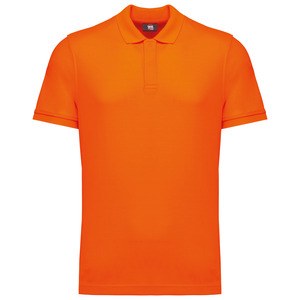 WK. Designed To Work WK208 - Umweltfreundliches Unisex-Polohemd aus Baumwolle/Polyester Fluorescent Orange