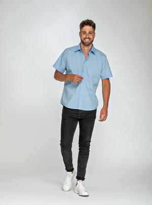 Lemon & Soda LEM3936 - Shirt Popeline Mix SS für ihn