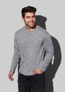 Stedman STE9080 - Langarm-Pullover für Herren KNIT