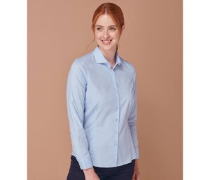 Henbury HY533 - Langärmeliges Damen Stretchhemd