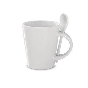 GiftRetail MO8442 - SUBLIMKONIK Tasse mit Löffel Sublimation