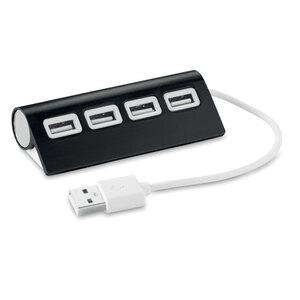 GiftRetail MO8853 - ALUHUB 4 Port USB Hub