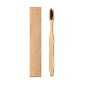 GiftRetail MO9877 - DENTOBRUSH Zahnbürste Bambus