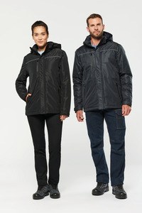 WK. Designed To Work WK650 - Unisex-Performance-Parka mit Kapuze