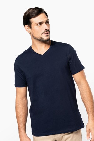 Kariban Premium PK304 - Supima® Herren-T-Shirt mit V-Ausschnitt und kurzen Ärmeln