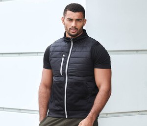 TOMBO TL576 - Materialmix-Bodywarmer