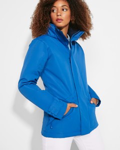 Roly PK5078C - EUROPA WOMAN Wasser- und winddichter Parka mit Stehkragen